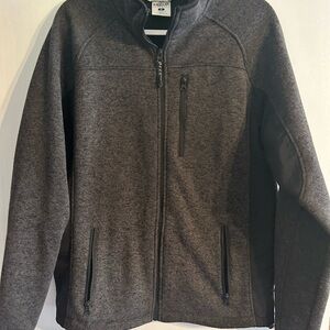 Magellan Outdoors Charcoal Full-Zip Jacket